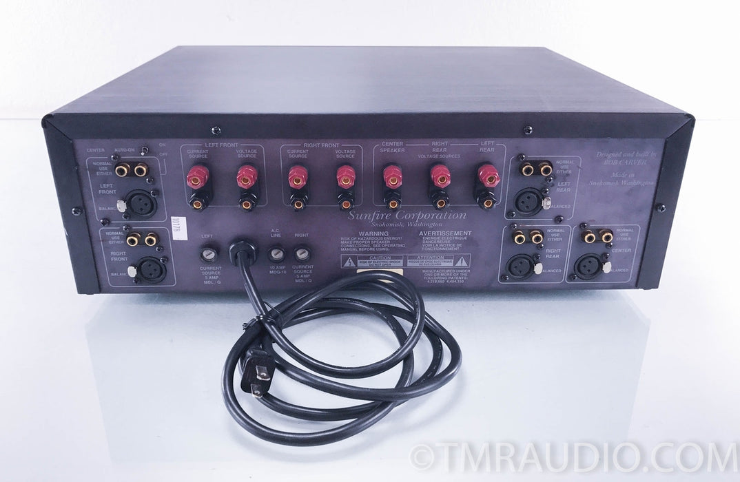 Sunfire Cinema Grand 5 Channel Power Amplifier (19" version)