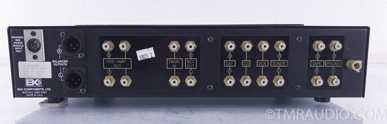 B&K Components Pro-10MC Sonata Stereo Preamplifier w/ Power Supply