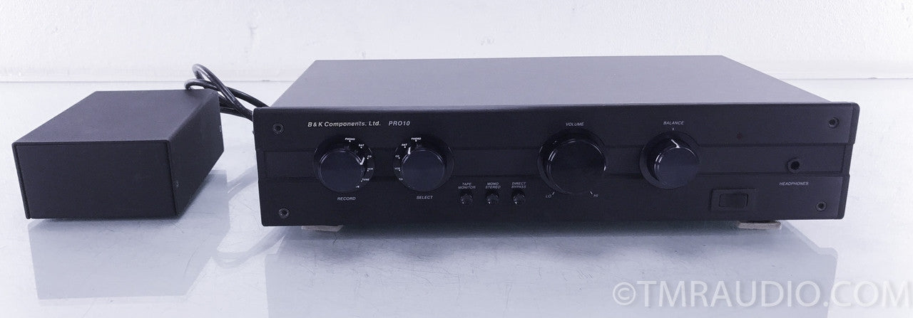 B&K Components Pro-10MC Sonata Stereo Preamplifier w/ Power Supply