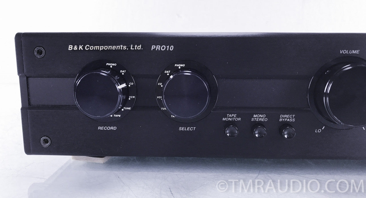 B&K Components Pro-10MC Sonata Stereo Preamplifier w/ Power Supply