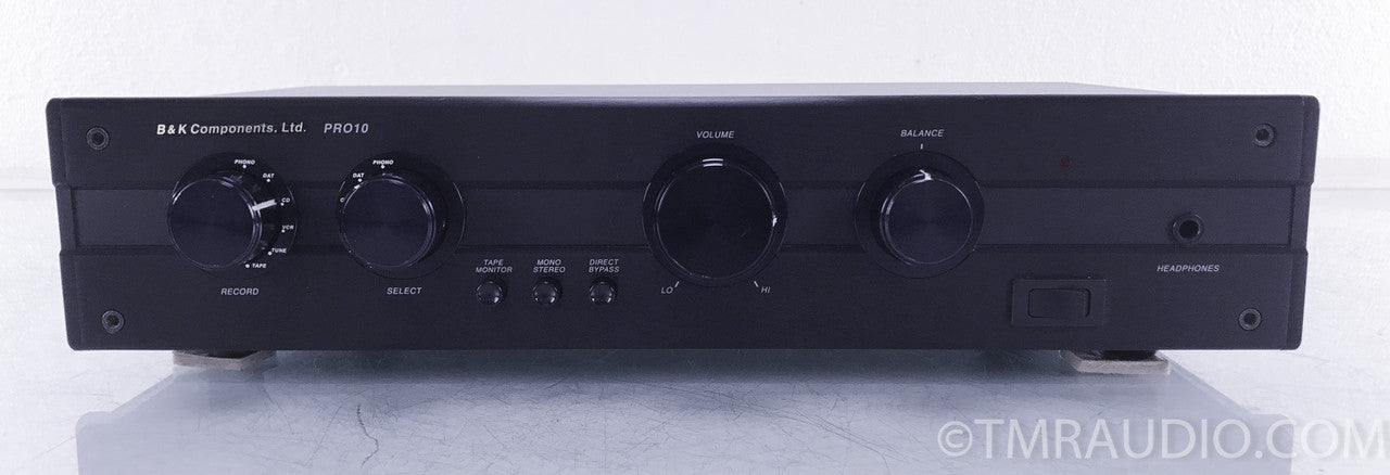 B&K Components Pro-10MC Sonata Stereo Preamplifier w/ Power Supply