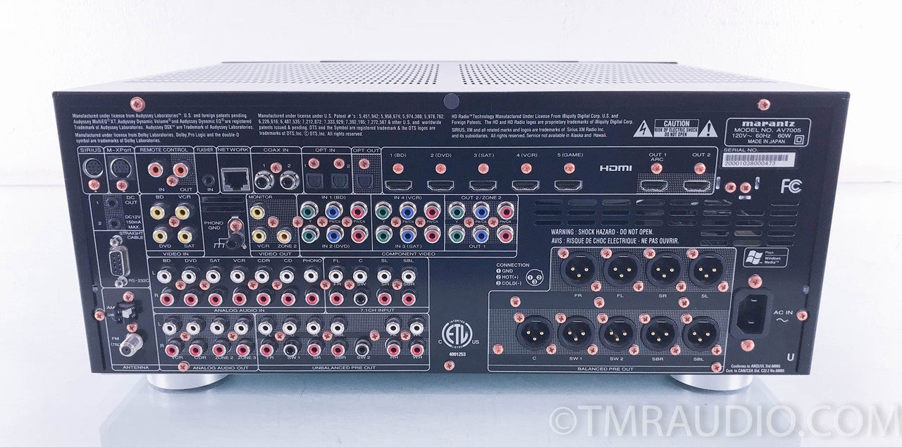 Marantz AV-7005 11.2 Channel Preamplifier