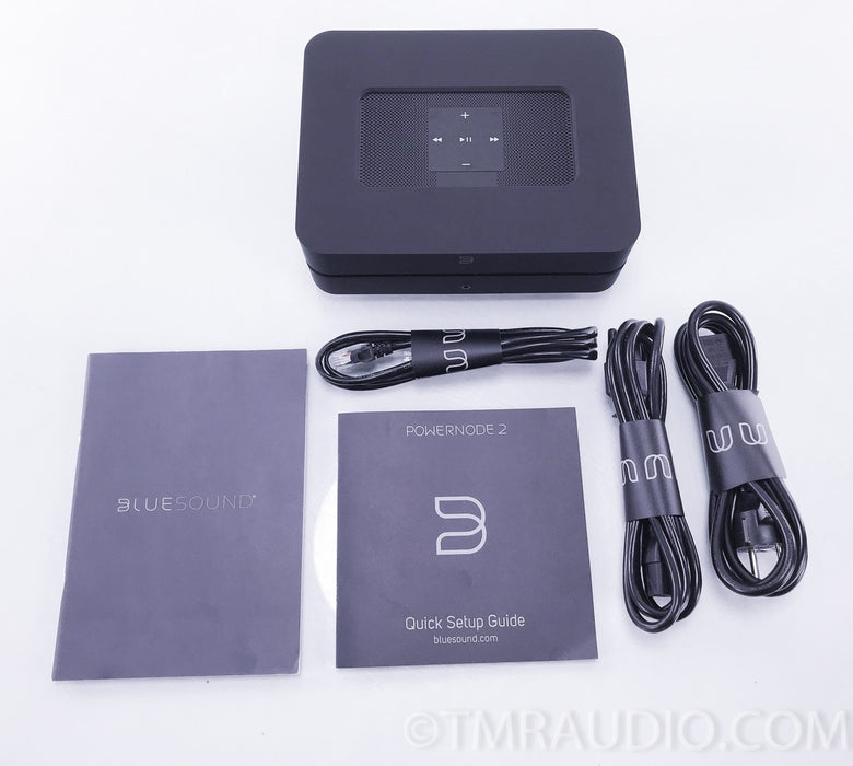 BlueSound Power Node 2 Amplified Wireless Streaming Music Player