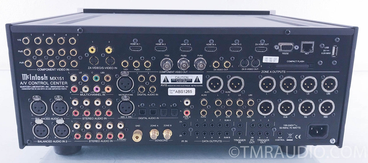 McIntosh MX151 Preamplifier / Surround Processor