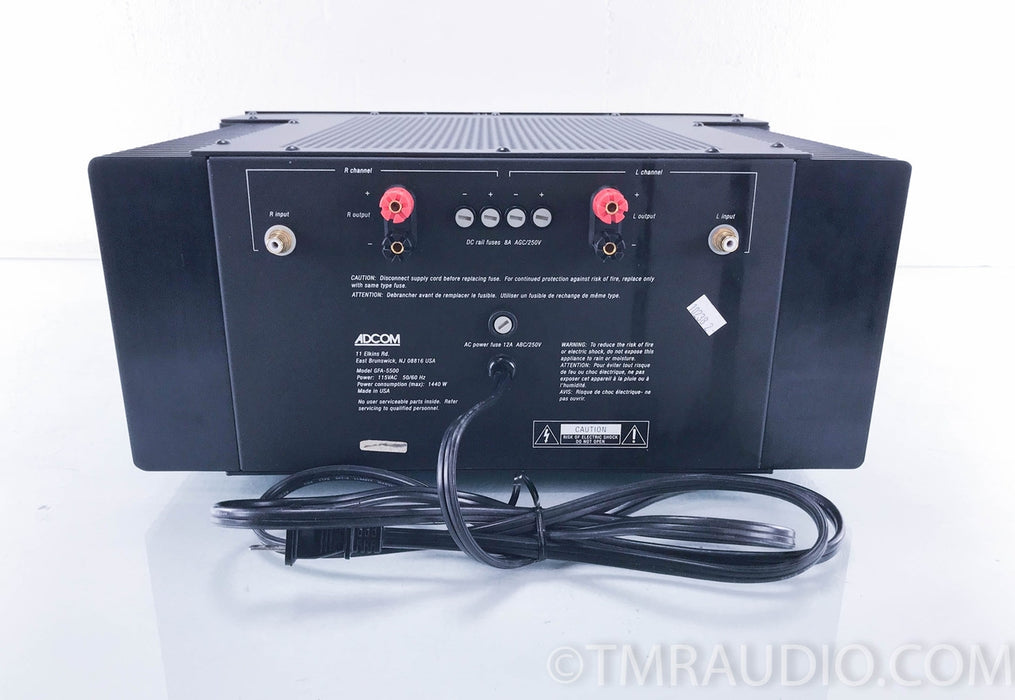 Adcom GFA-5500 Stereo Power Amplifier 1