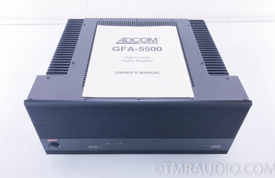 Adcom GFA-5500 Stereo Power Amplifier 1