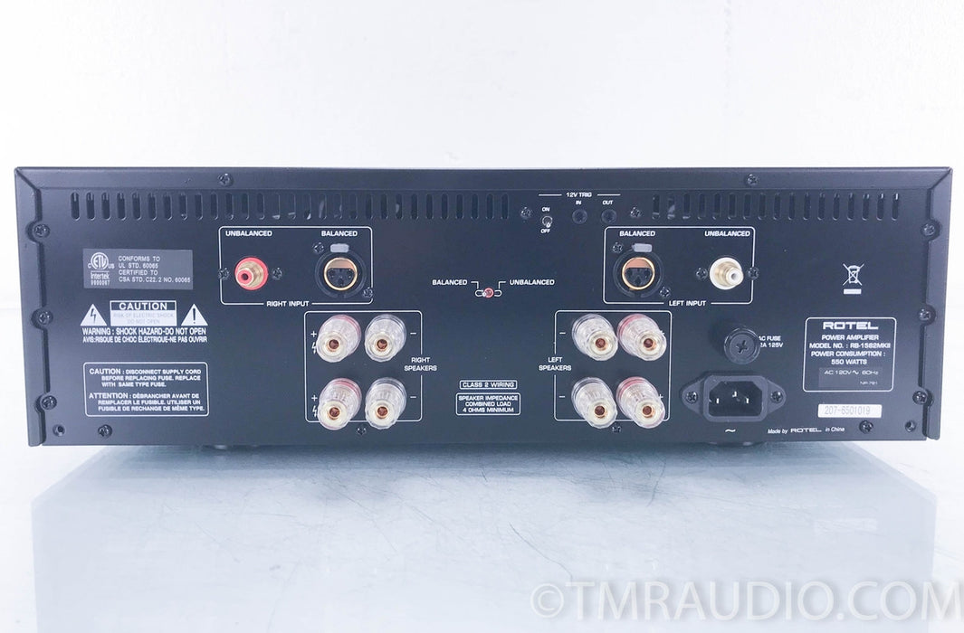 Rotel RB-1582 MKII Stereo Power Amplifier