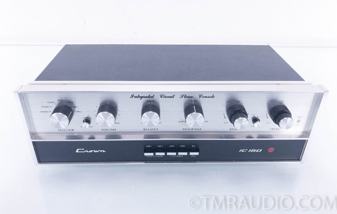 Crown IC 150 Integrated Circuit Stereo Console / Preamplifier (AS-IS)