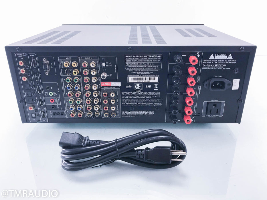 NAD T757 7.1 Ch Home Theater Receiver (No remote)