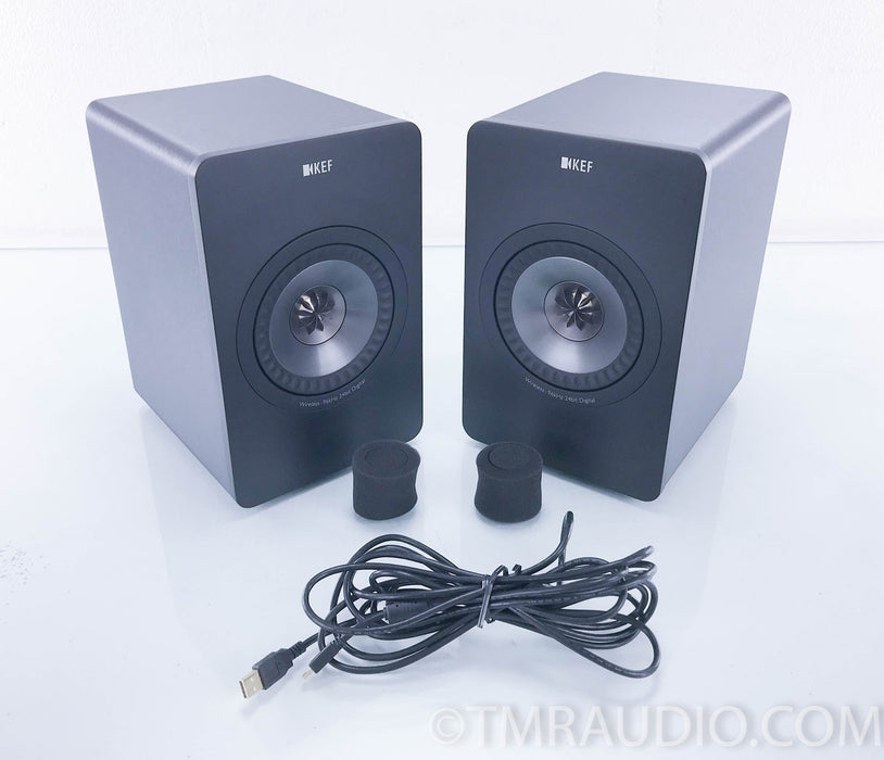KEF X300A Wireless Digital Bookshelf Speakers