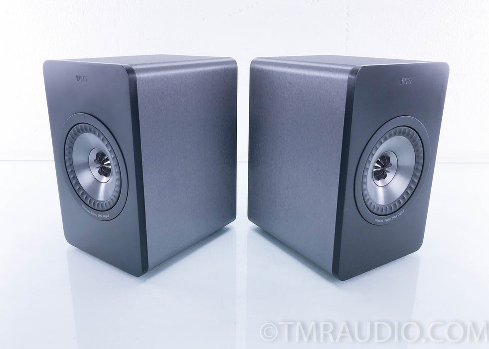 KEF X300A Wireless Digital Bookshelf Speakers