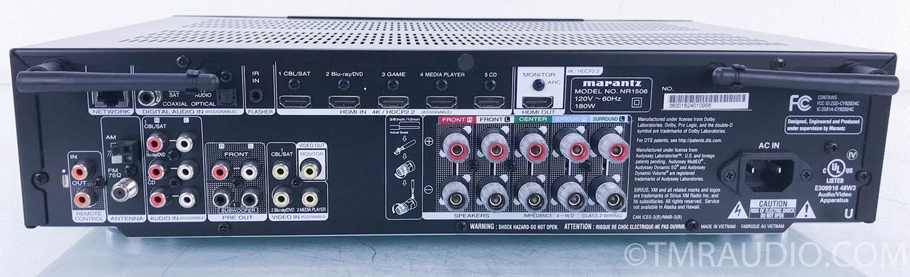 Marantz NR1506 5.2 Channel 4K Ultra HD Network Receiver