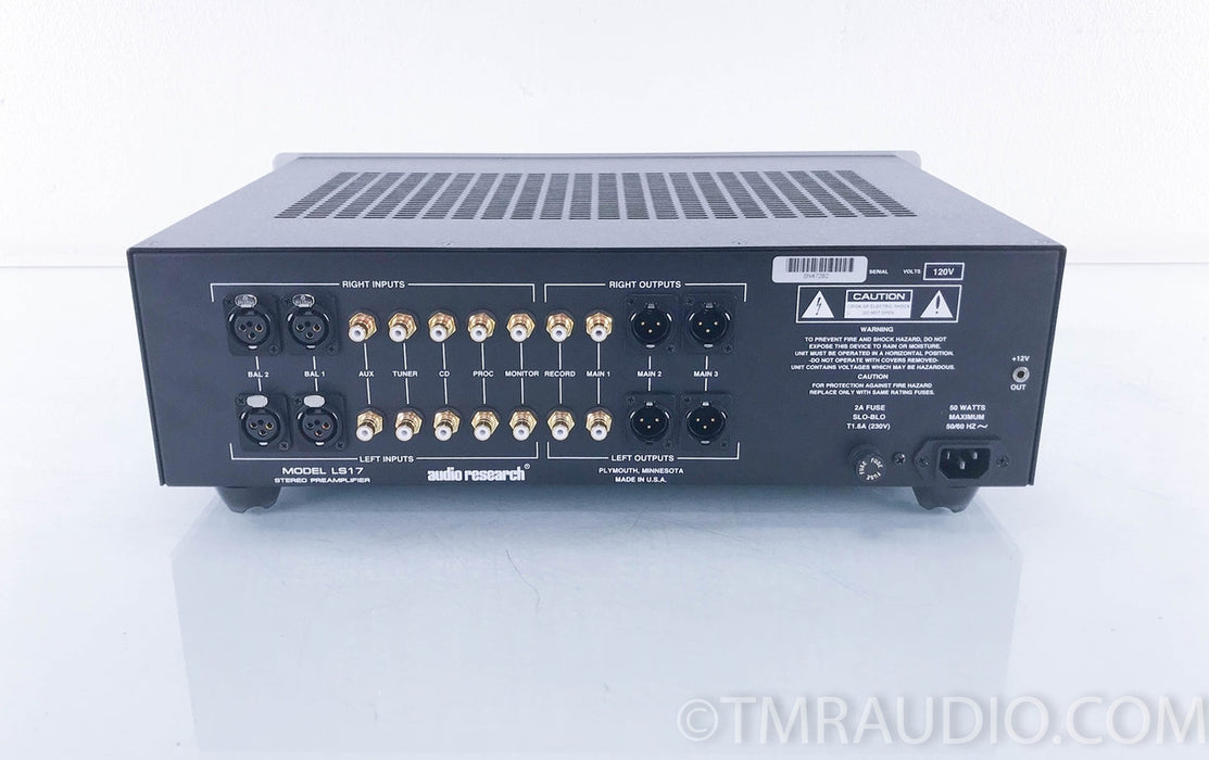 Audio Research LS17SE Stereo Tube Preamplifier