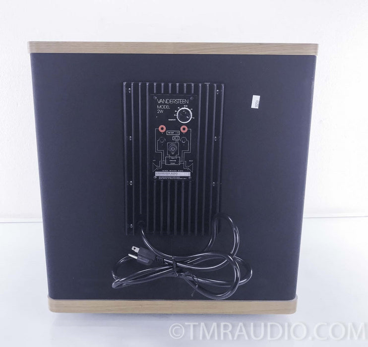 Vandersteen Model 2W Powered Subwoofer w/ WX-2 Crossover