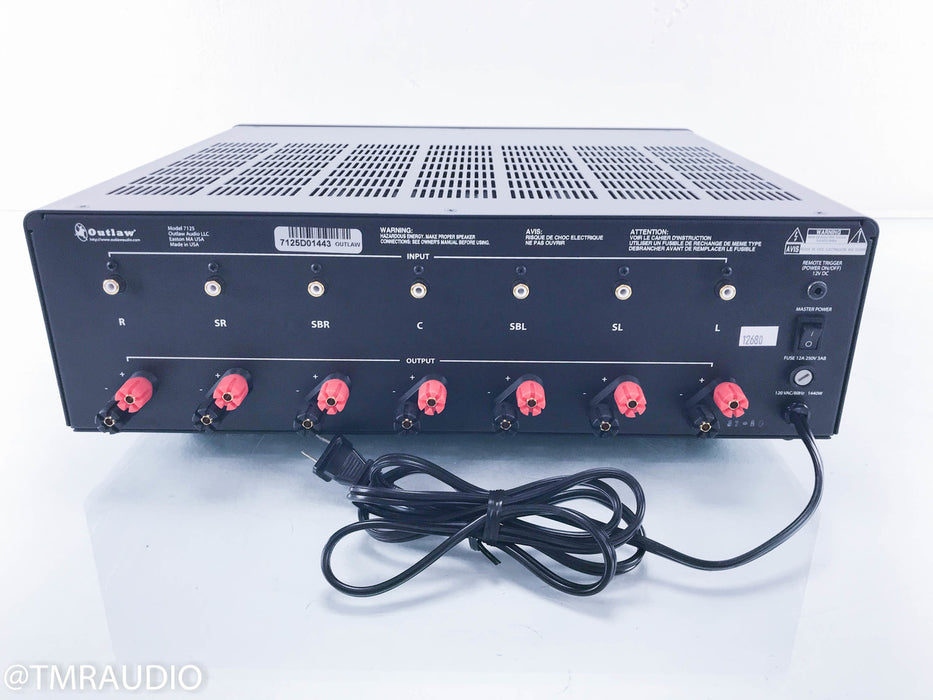 Outlaw Model 7125 7 Channel Power Amplifier