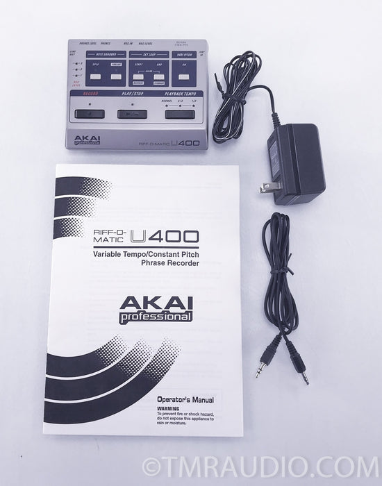 ギター AKAI Professional U-400 RIFF-O-MATIC Akai U400 Riff-O-Matic Variable Tempo Phrase Sampler — The Music Room