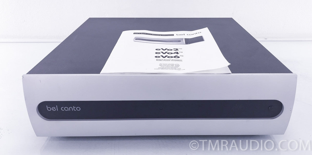 Bel Canto eVo6 gen II 4 Channel or Stereo Power Amplifier (2 channels out)