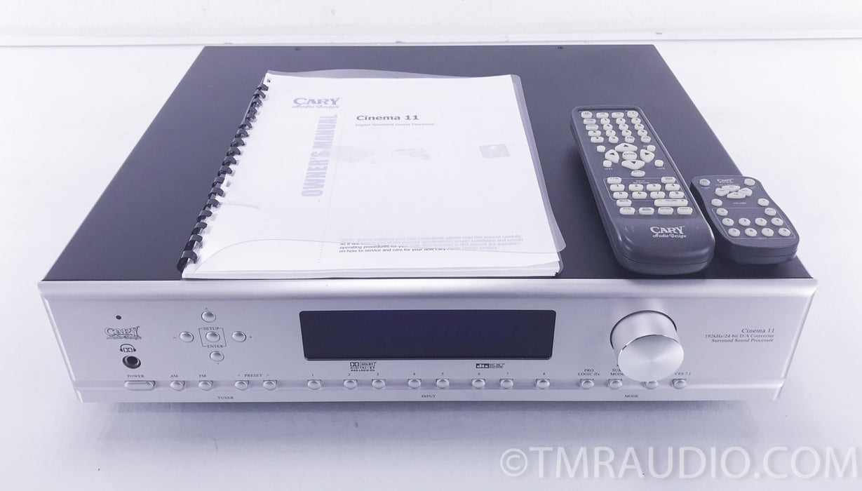 Cary Audio Cinema 11 Digital Surround Preamplifer / Processor