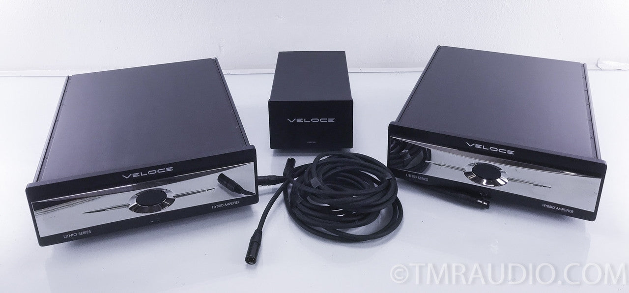 Veloce Lithio Series Saetta Hybrid Mono Amplifiers