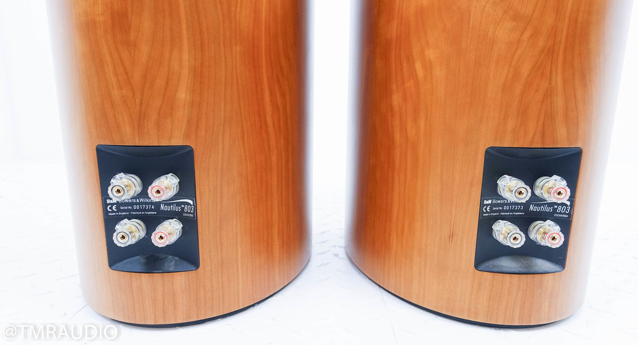 B&W Nautilus 803 Floorstanding Speakers