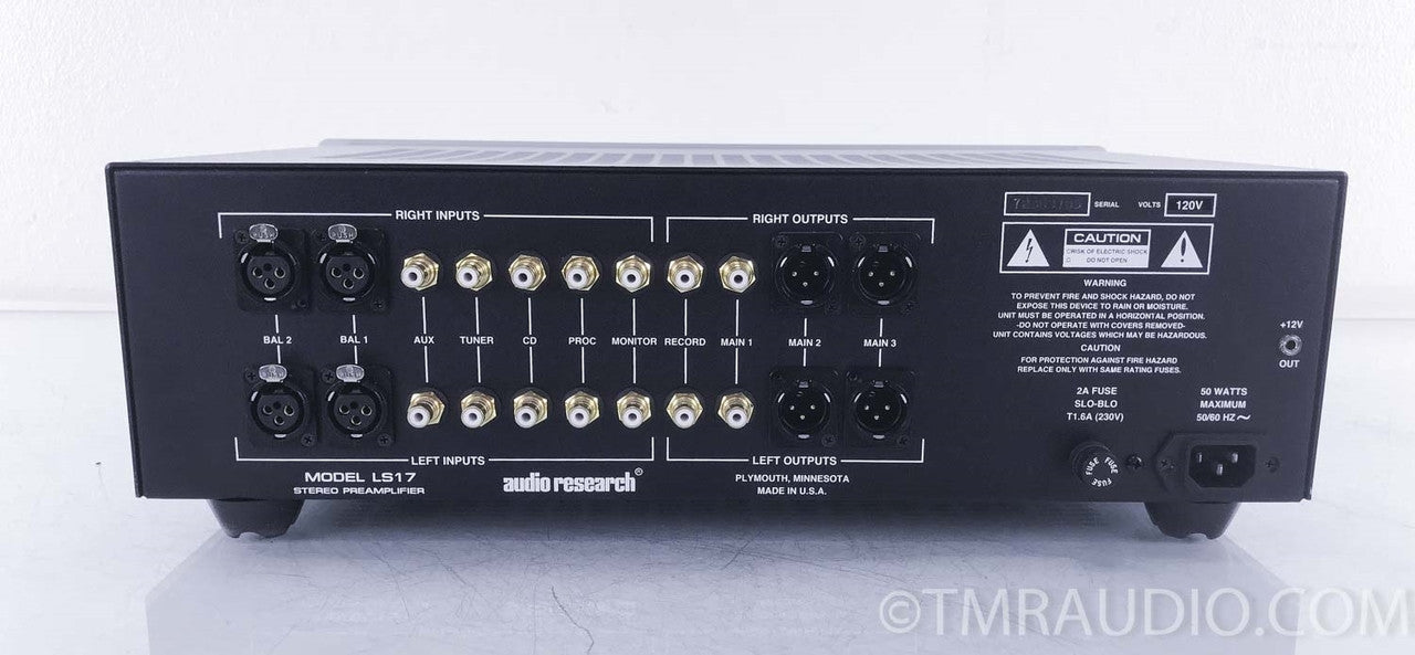Audio Research LS17 SE Tube Stereo Preamplifier
