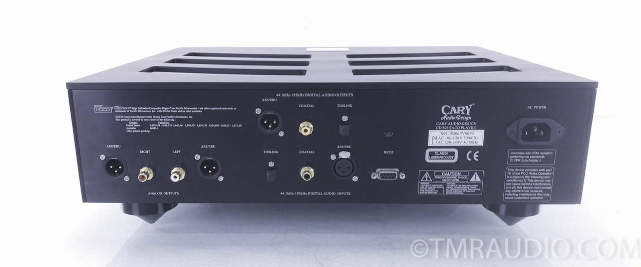 Cary Audio CD 306 Pro SACD CD / SACD Player