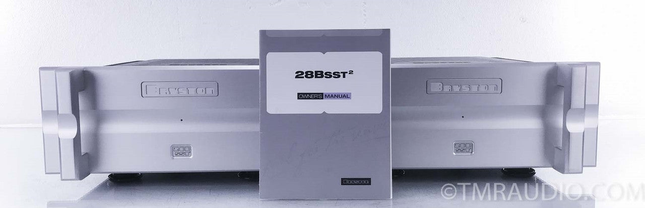 Bryston 28B-SST2 Mono Power Amplifiers