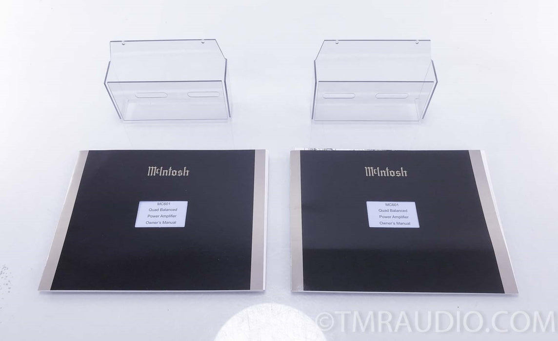 McIntosh MC601 Mono Power Amplifiers