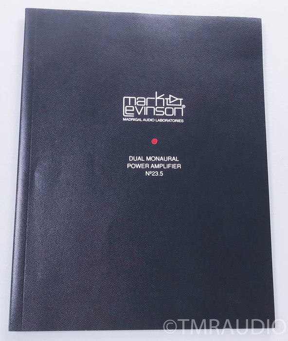 Mark Levinson No. 23.5 Power Amplifier