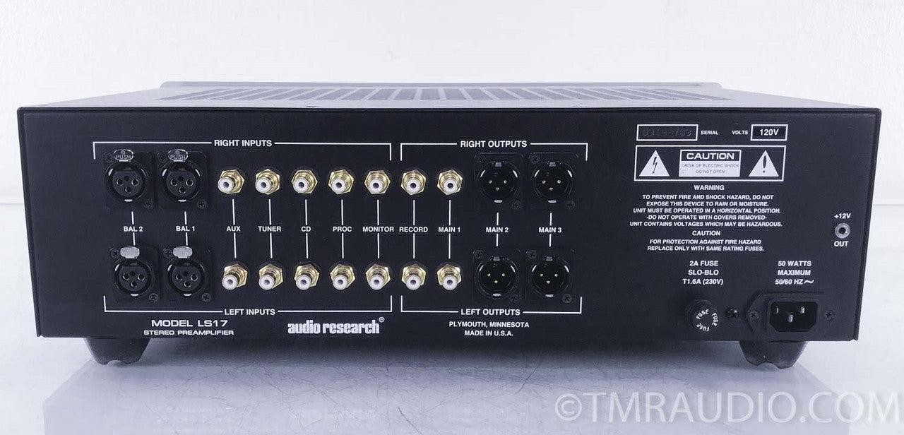 Audio Research LS17SE Tube Preamplifier