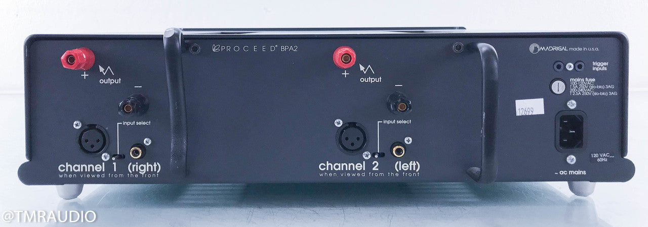 Proceed BPA-2 Stereo Power Amplifier