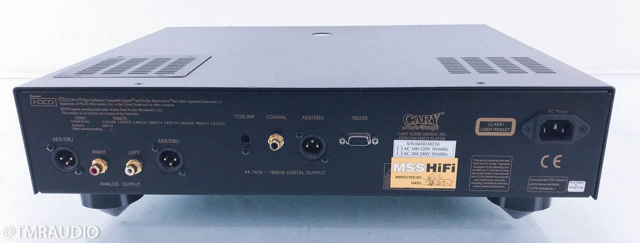 Cary CD 303/300 CD / HDCD Player