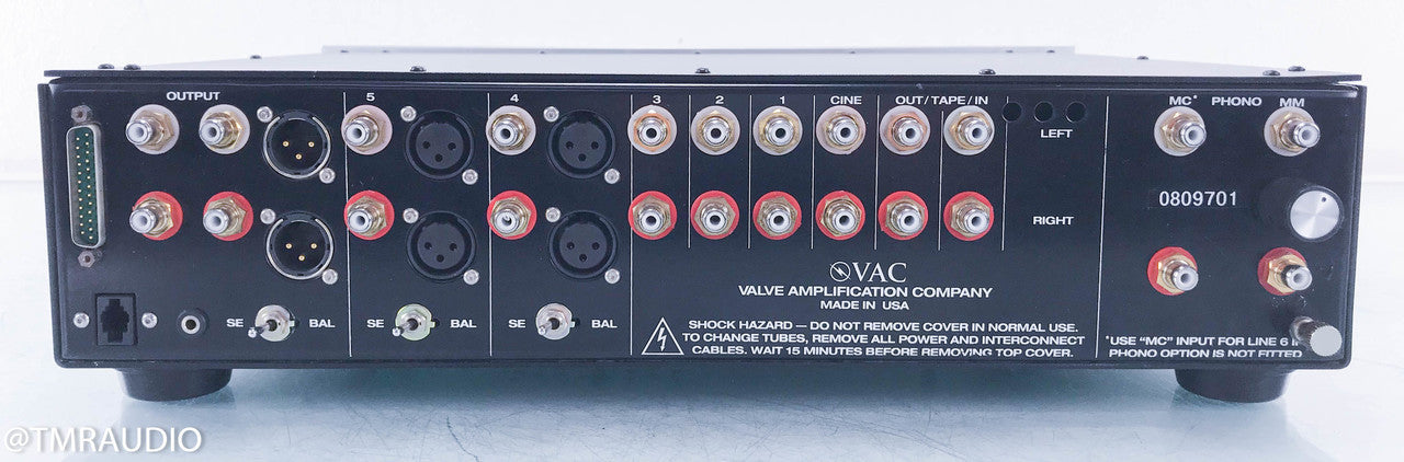 VAC Renaissance MKII Stereo Tube Preamplifier