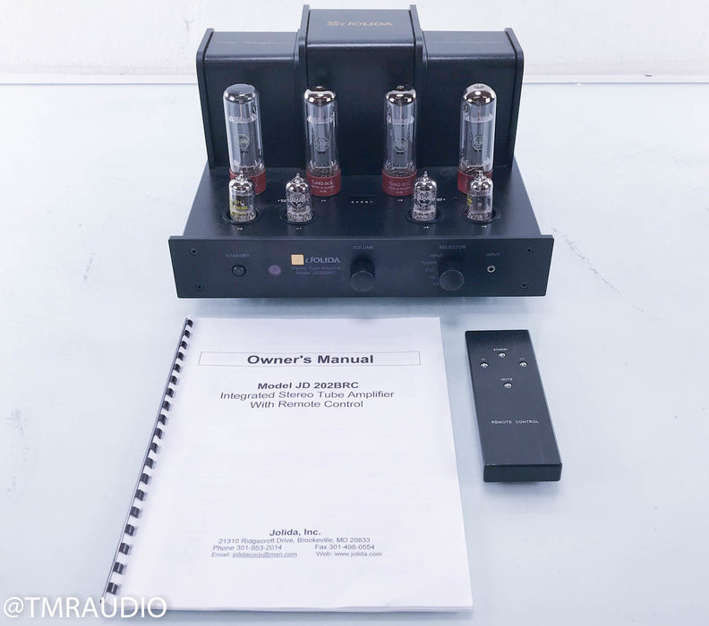 Jolida JD202BRC Stereo Tube Integrated Amplifier