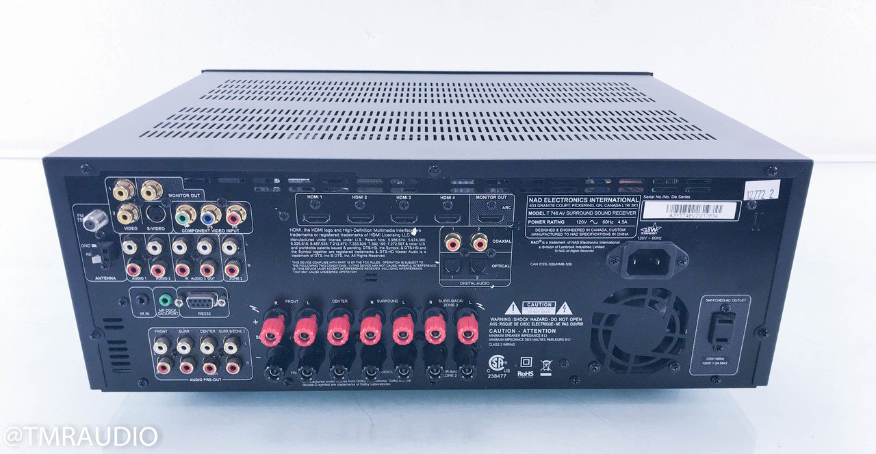 NAD T-748 V2 7.1 Channel Surround Receiver