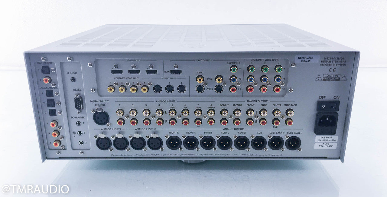 Primare SP32 7.1 Channel Home Theater Processor