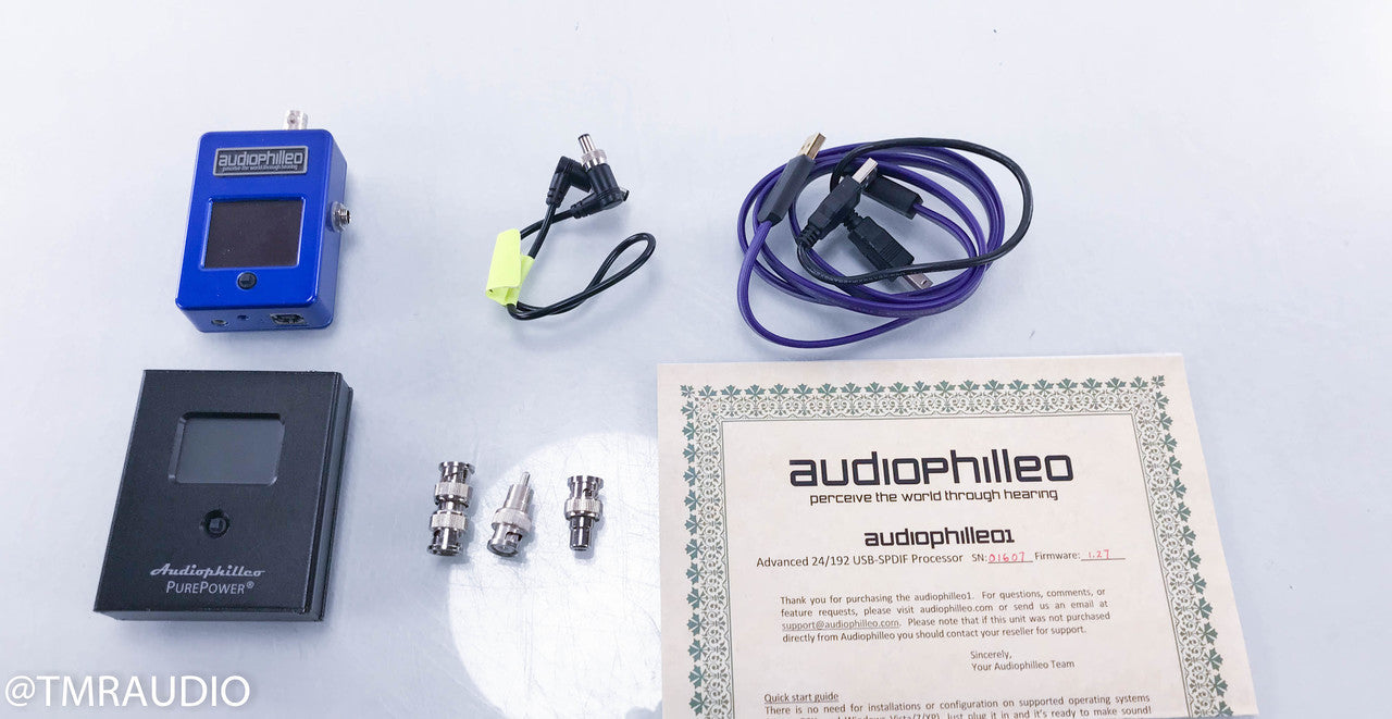 Audiophilleo AP-1 Low Jitter USB S/PDIF Processor