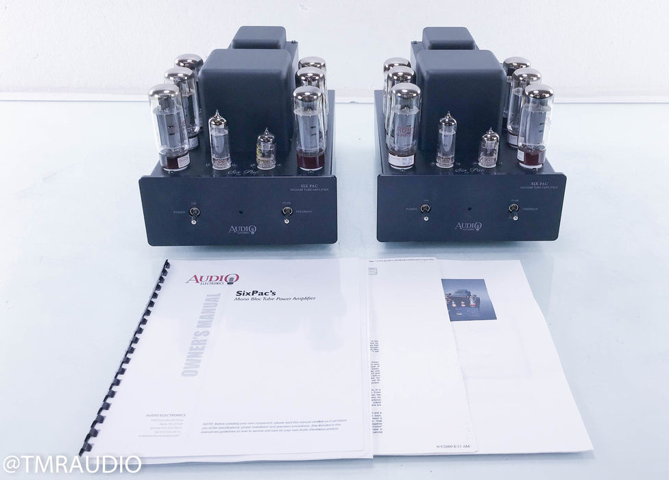 AES Sixpac Mono Tube Power Amplifier Pair