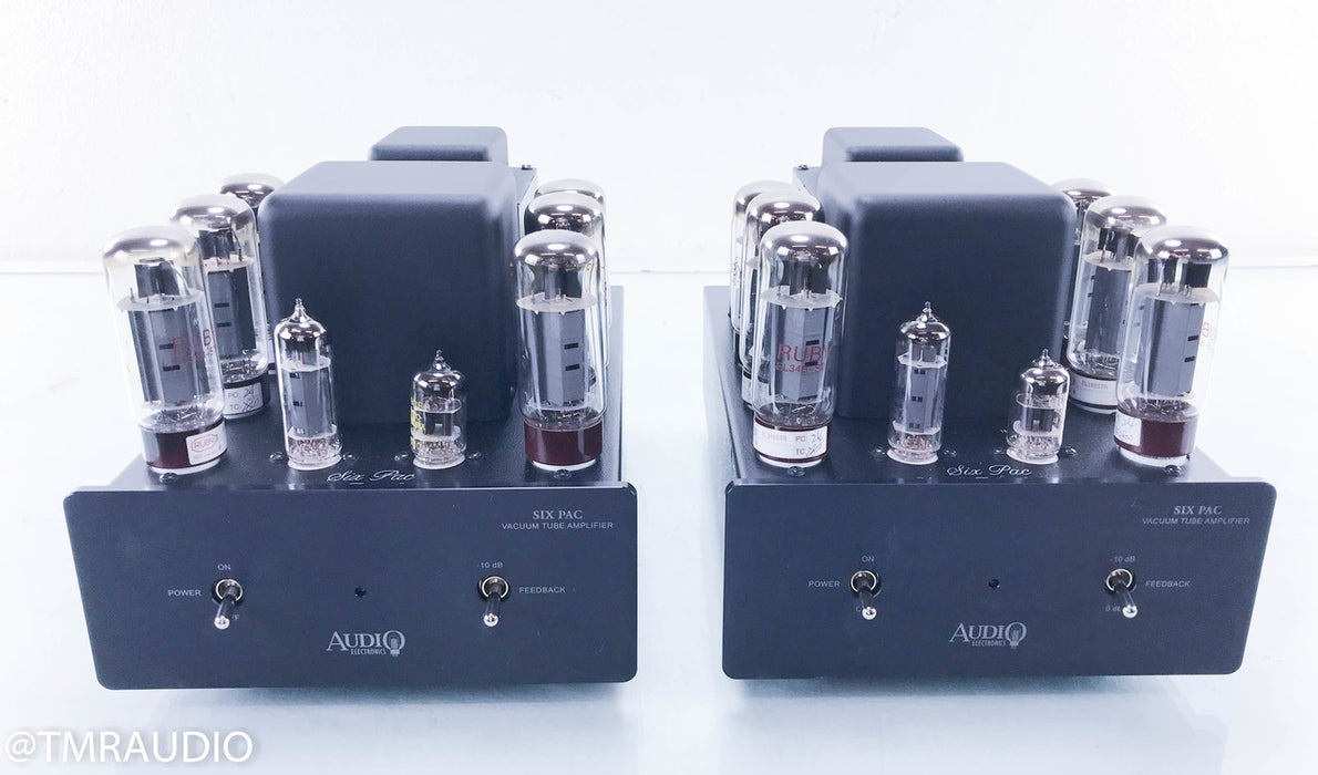 AES Sixpac Mono Tube Power Amplifier Pair