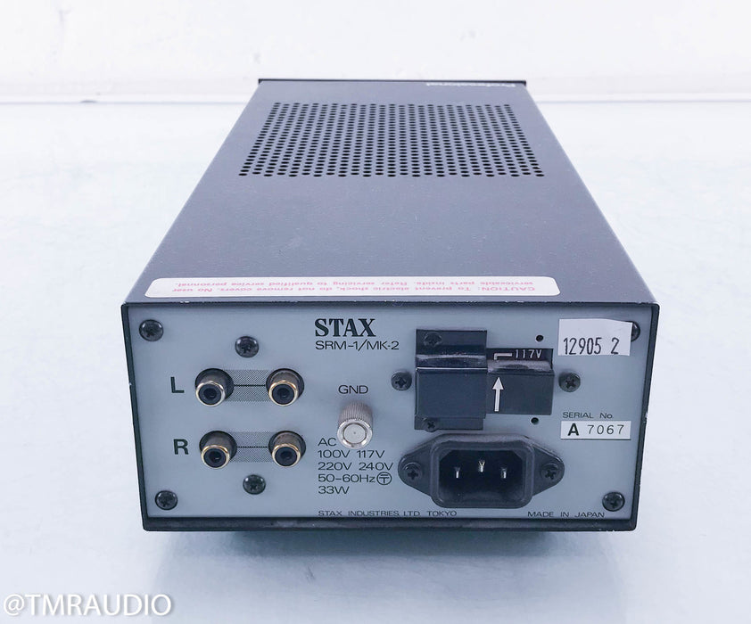 Stax SRM-1 Mk-2 Headphone Amplifier