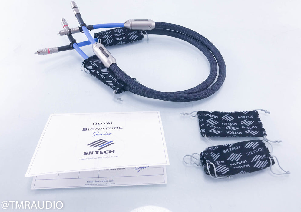 Siltech Empress Double Crown Royal Signature RCA Cables