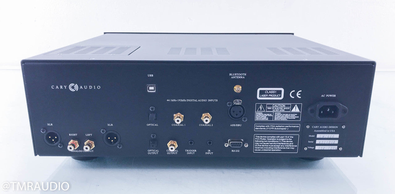 Cary DMC-600 Tube DAC / CD Player