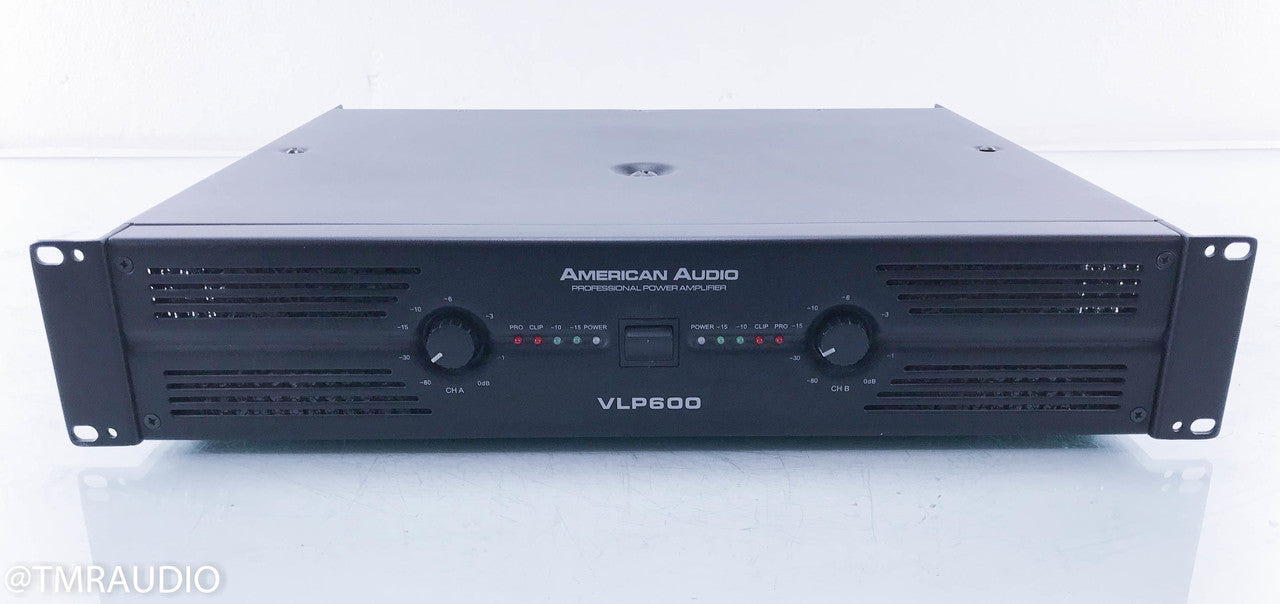 American Audio VLP600 2 Channel Professional Power Amplifier