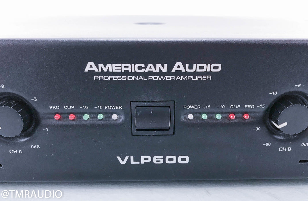 American Audio VLP600 2 Channel Professional Power Amplifier