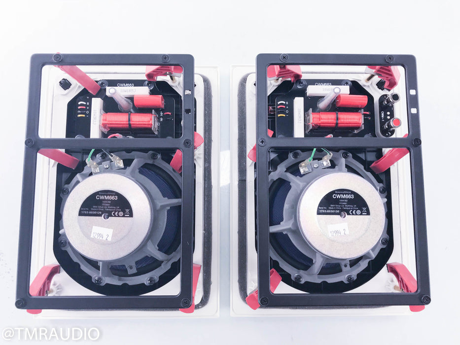 B&W CWM663 In-Wall Speakers