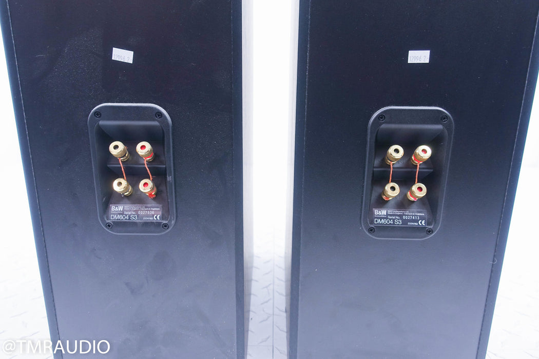 B&W DM604 S3 Floorstanding Speakers