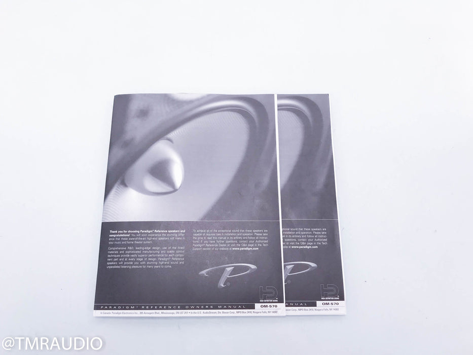 Paradigm Reference Signature S2 Bookshelf Speakers