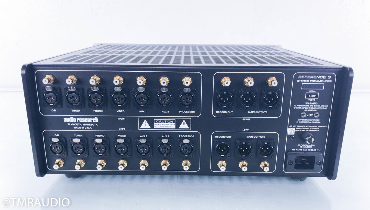 Audio Research Reference 3 Stereo Tube Preamplifier