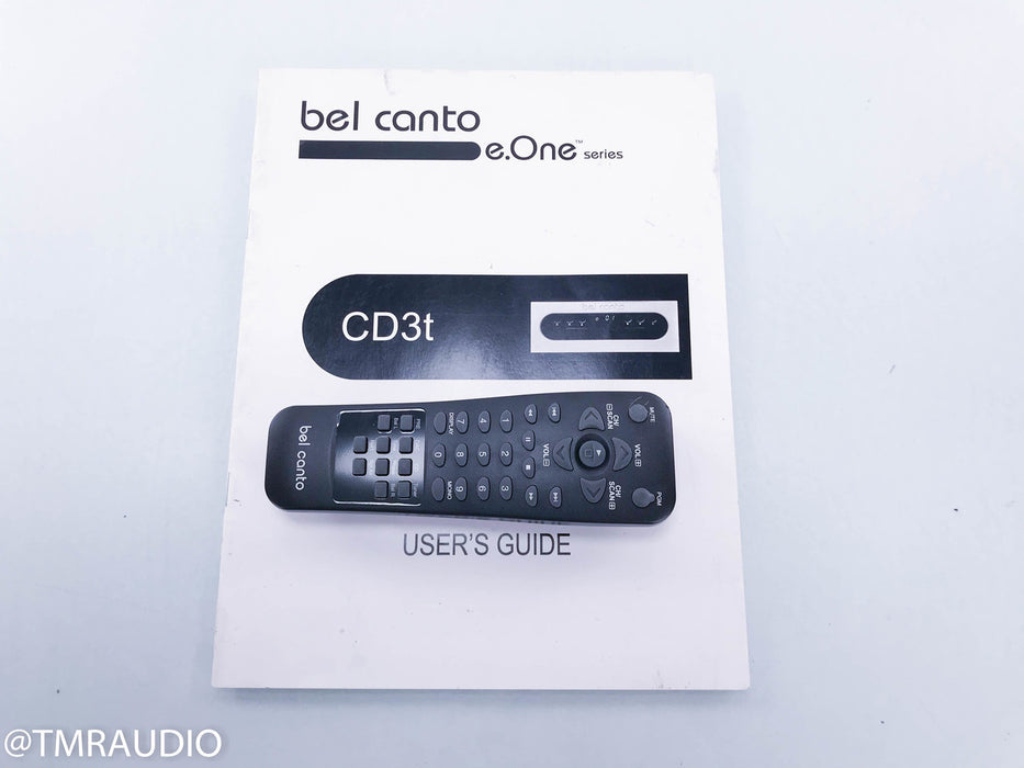 Bel Canto eOne CD3t CD Transport
