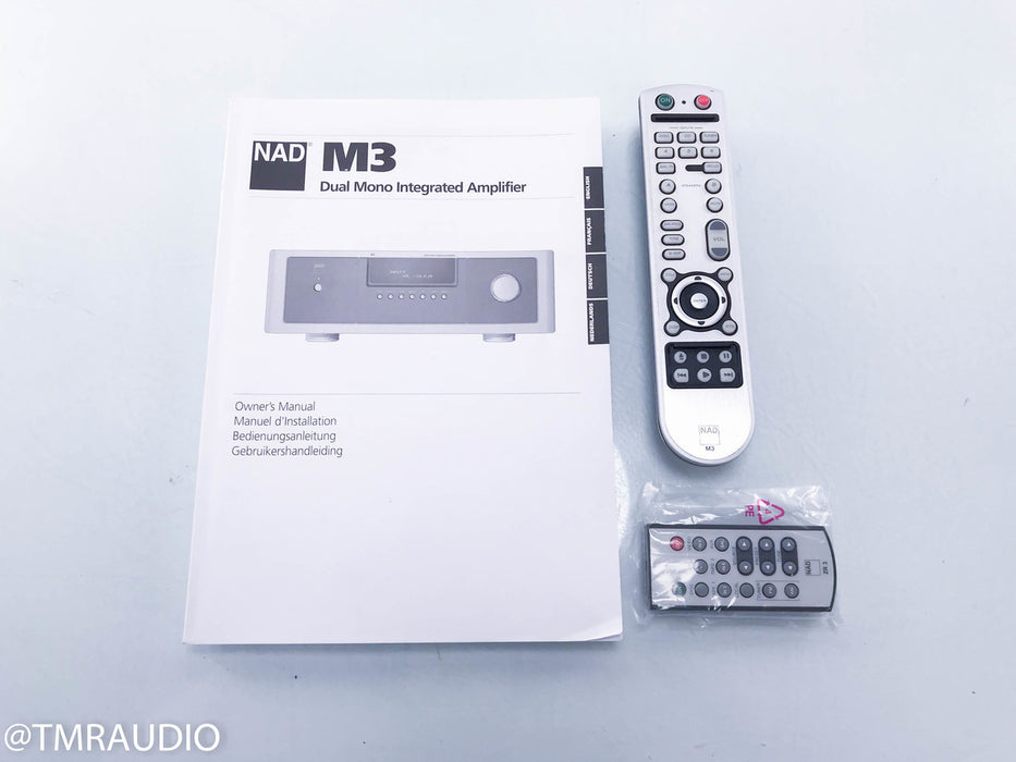 NAD M3 Dual Mono Integrated Amplifier